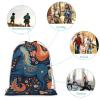 DJUETRUI Drawstring Bags Drawstring Backpack Playful Pony Sports Gym Bag for Women Men Sports Sackpack view 3