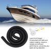 Bilge Pump Installation Kit Leak Proof Black, Easy Installation for Boats, Marine with 11/8in Outlet, Made of ABS,Rubber view 2