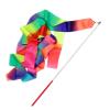 Montesy Rhythmic Gymnastic Dancing Training Ribbon Gymnastic Ribbon Ribbon Twirling Long Ribbon Streamers, 4 meters view 3