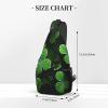 Sling Bag for Women Men Crossbody Bag St Patricks Day Leaves Chest Bag Hiking Daypack Fanny Pack Sling Backpack view 3