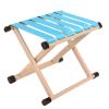SUZEPER Folding Stool, Portable Camping Stool 15.7''/13.7'' Height Outdoor Portable Chair Foldable Lightweight Stool for Walking Hunting Hiking Fishing(10.6inx12.6inx12.6in, Blue) view 1