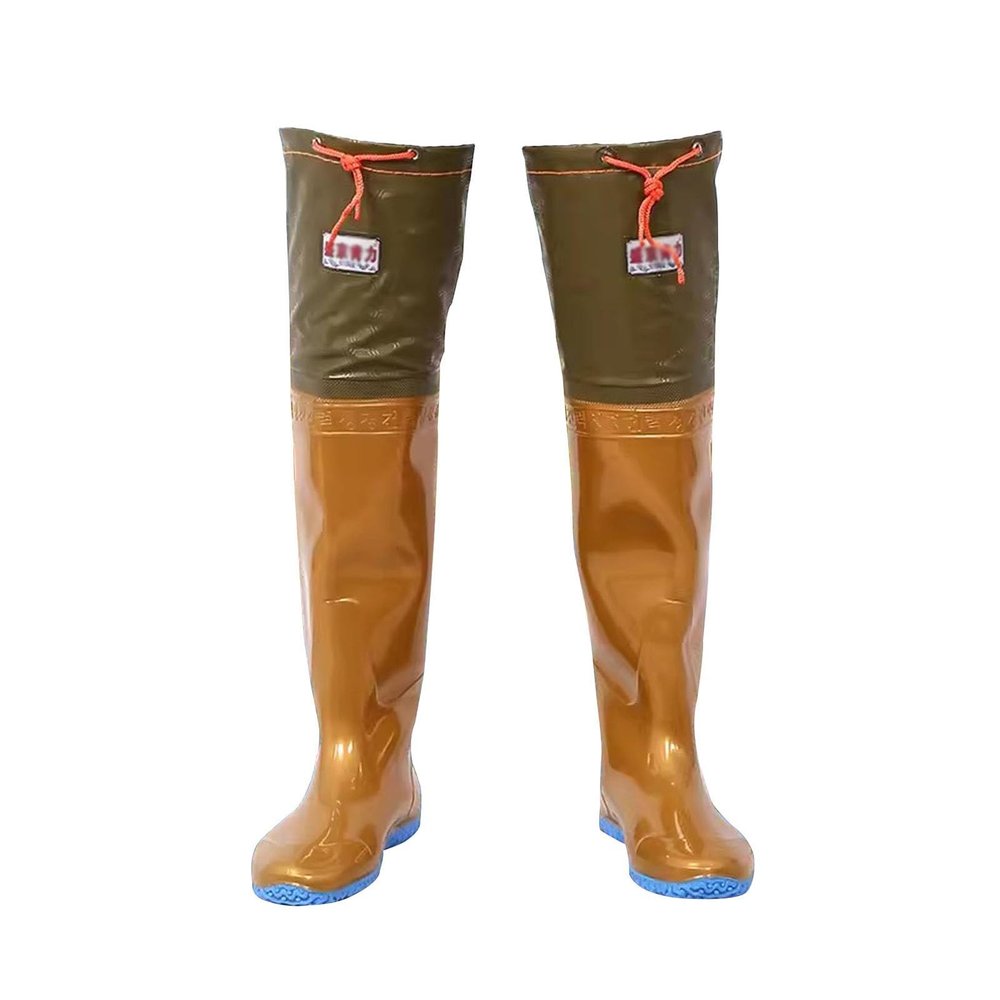 JCWGLY Waterproof Fly Fishing Waders for Men and Women, 60cm High Knee Wading Boots Lightweight and Comfortable(7)