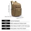 LYCZMY Tactical Backpack MOLLE Military Pack for Men Hiking Day Pack Backpack Rucksack Assault Pack (Black) view 4
