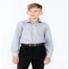 AWAYTR Boys Ratchet Belt for Kids - Black and Brown Leather Belts for Dress Pants Uniform Jeans (90cm,Gunmetal-Coffee) view 4