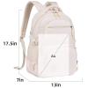 Bluboon Backpacks for School Girls Backpack Kids Bookbag Cute Backpack 8-12 School Supplies (Beige) view 2