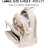Bluboon Backpacks for School Girls Backpack Kids Bookbag Cute Backpack 8-12 School Supplies (Beige) view 3