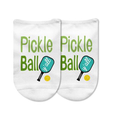 sockprints Pickleball Yall Socks