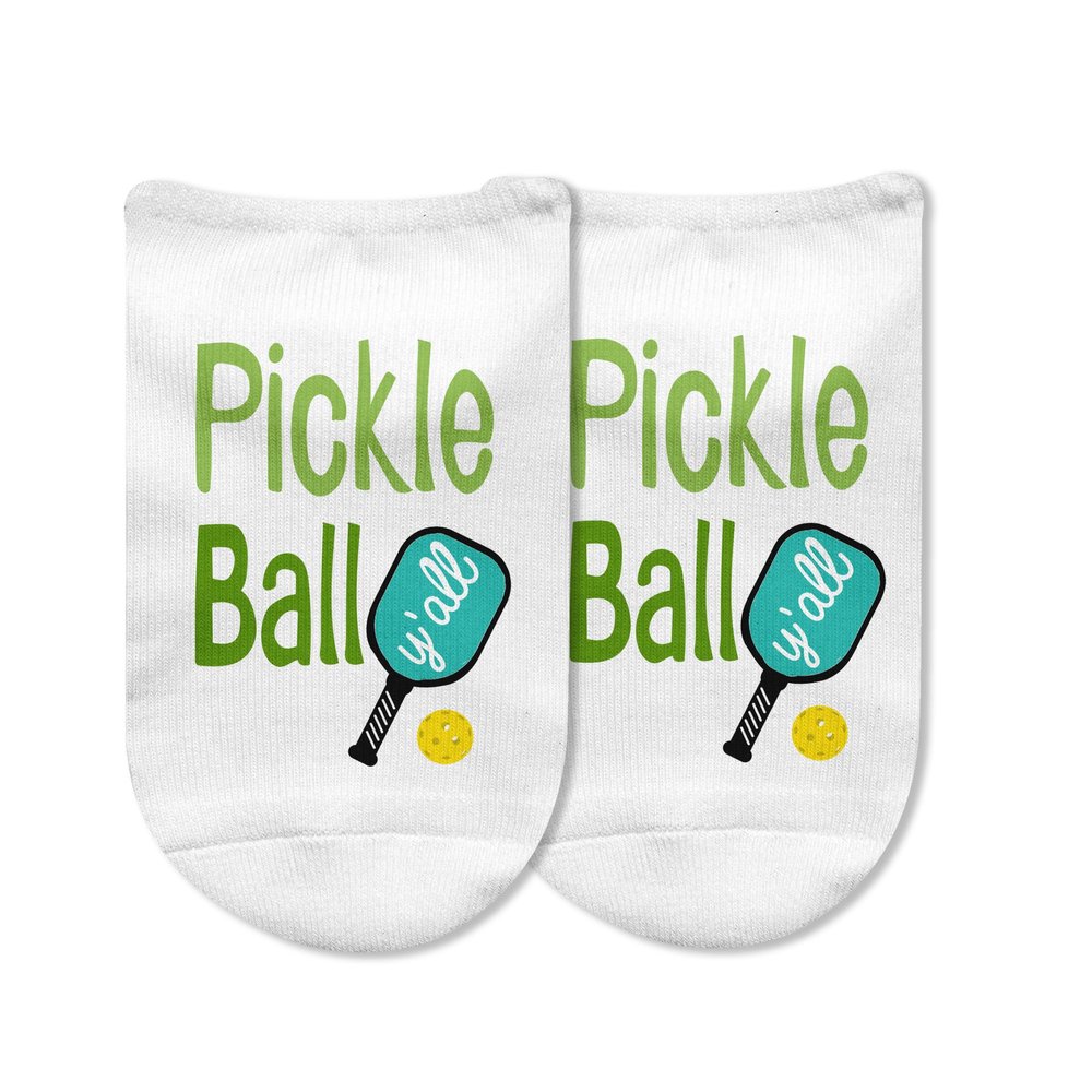 sockprints Pickleball Yall Socks