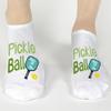 sockprints Pickleball Yall Socks view 3
