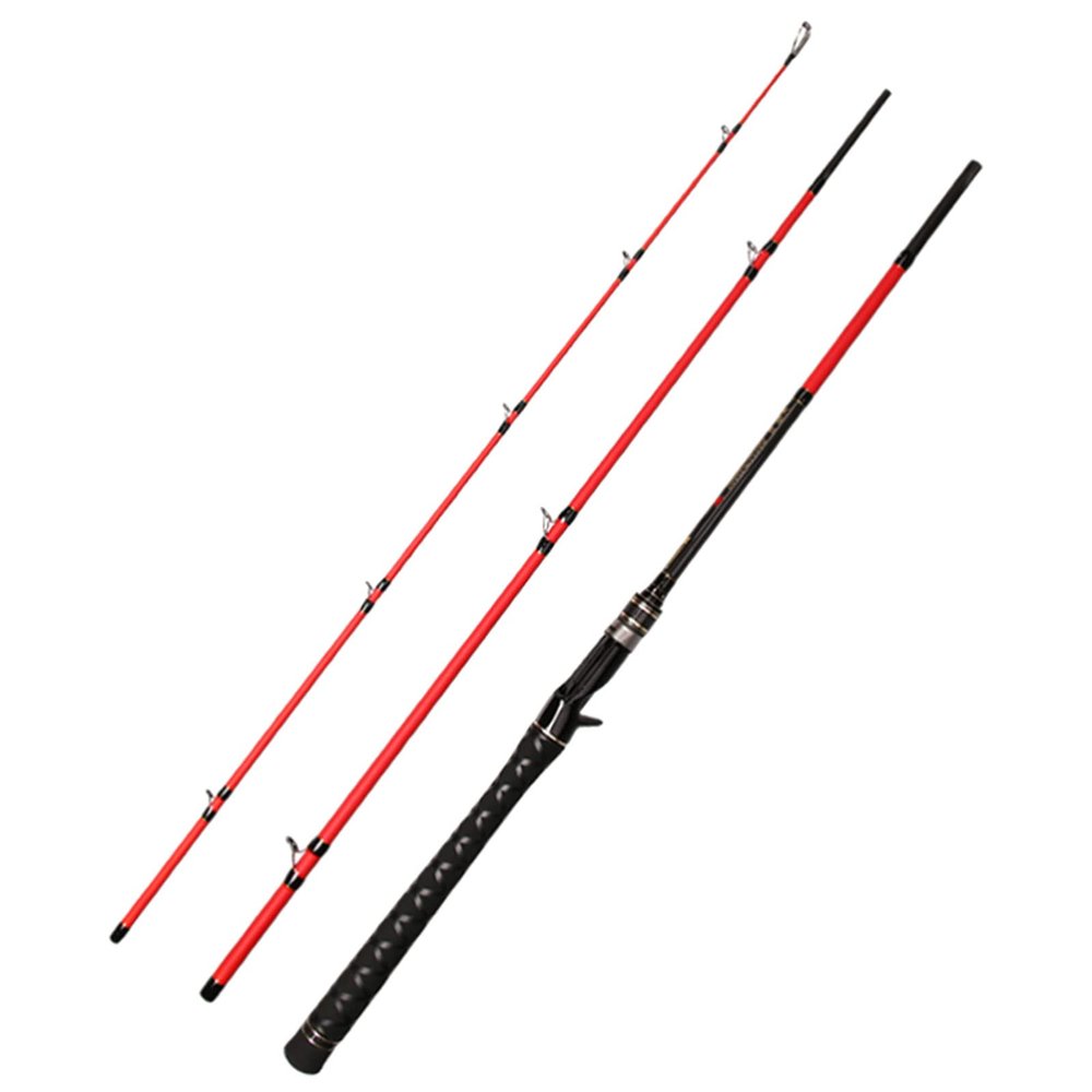 RUJHGL telescoping 223cm/88in Fishing Pole Casting Fishing Rod Outdoor Sport Medium Casting Rod Multi-Section Design Inshore Stream Fishing Pole Fishing Rod