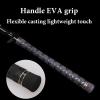 RUJHGL telescoping 223cm/88in Fishing Pole Casting Fishing Rod Outdoor Sport Medium Casting Rod Multi-Section Design Inshore Stream Fishing Pole Fishing Rod view 3