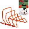 CMYUN 5 Pcs Agility Hurdles with Handle - 15/23/30/40/50cm Tall Hurdles Training Equipment, Speed and Agility Training Hurdles for Adult Kid, Lightweight view 1