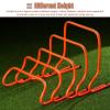 CMYUN 5 Pcs Agility Hurdles with Handle - 15/23/30/40/50cm Tall Hurdles Training Equipment, Speed and Agility Training Hurdles for Adult Kid, Lightweight view 3