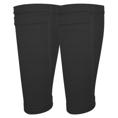 Dasdffvf Shin Guard Sleeves for Kid Adult Football Games Shin Guard Sleeves Shin Guard Sock Shin Guard Sleeves for Women Man, Black M