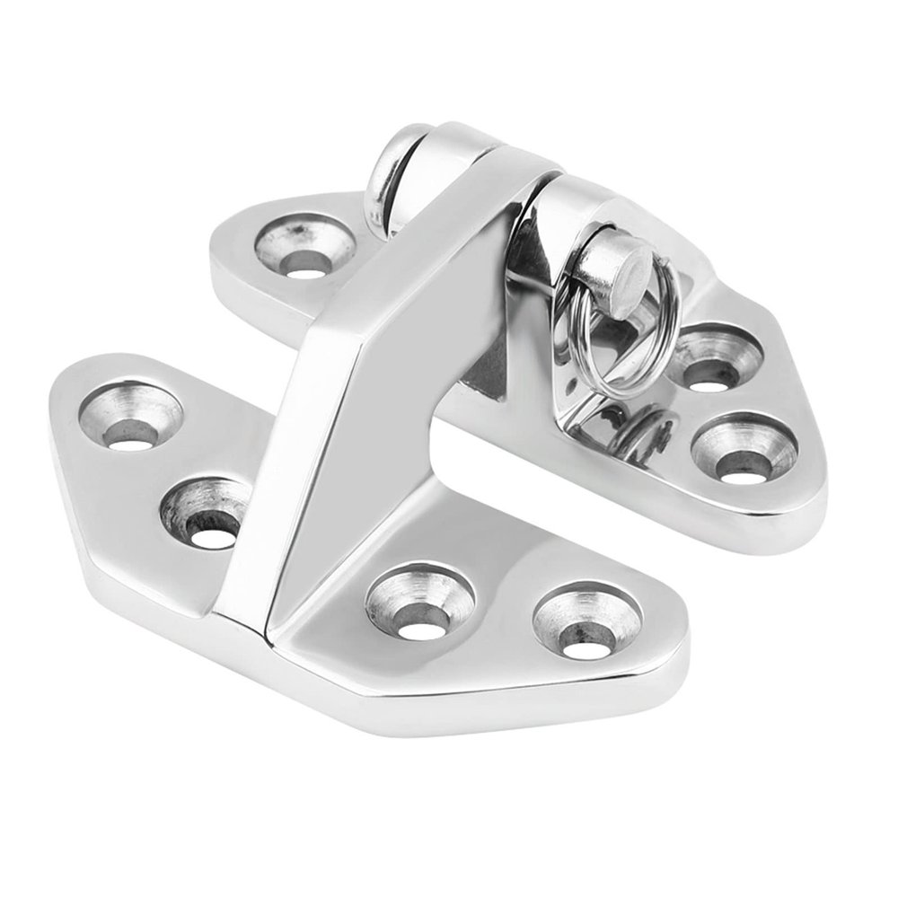 Stainless Steel Boat Hatch Hinge, Marine Boat Hatch Hinge Removable Pin Hardware Boat Accessories for Boats, Yachts