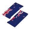 YQxwJL New Zealand Flag Print Headband for Men and Women - Stylish Unisex Sweatband - for Tennis Working Out Sports, Black view 4