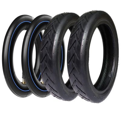 8.5 Inches Inner Tube& Outer tire for Electric Scooter, 50/75-6.1 Inflated Tire, 8 1/2 Replacement Wheel, Rubber Tyre for Gotrax GXL V2/ XR/Apex XL/ & Xiaomi M365/M365 Pro/Pro 2/1S Black (2Set)