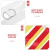 HANABASS 4pcs Football Flag Belt for Training Waist Flags for Youth Adults for Football Games Family Gatherings and Outdoor Activities Red Yellow view 3
