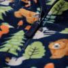 Gymboree,and Toddler Long Sleeve Cozy Microfleece Half Zip Pullover,Navy Forest,8 view 2