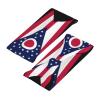 Ohio State Flag Print Headband for Men and Women - Stylish Unisex Sweatband - for Tennis Working Out Sports view 4