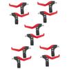 OUNONA 5pairs Plastic Brake Levers for Boy Girl s Bikes Lightweight and Easy Operate Brake Handle Fittings for Safe Cycling Black Red view 1