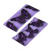 Dreamlike Purple Butterfly Print Headband for Men and Women - Stylish Unisex Sweatband - for Tennis Working Out Sports view 4