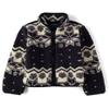 The Children's Place,Girls,Cozy Sherpa Full-Zip Jacket,Black Fairisle,XX-Large view 1