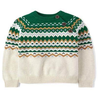 Gymboree,and Toddler Long Sleeve Sweater,Noble Forest,4T