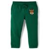 Gymboree,and Toddler Fleece Jogger Sweatpants,Green Reindeer,3T view 1