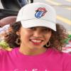 ALLNTRENDS USA Tongue Trucker Hat Embroidered 4th of July Cap USA Flag Hats Adjustable Caps (Black) view 3