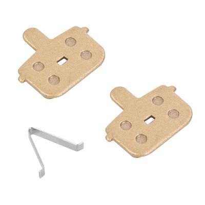 FGRNIod Disc Brake Pads Semi Metal Compatible with Kugoo G Booster Electric Scooter Accessories Rectangular Hollow Brake Calipers Cycling Parts, Yellow