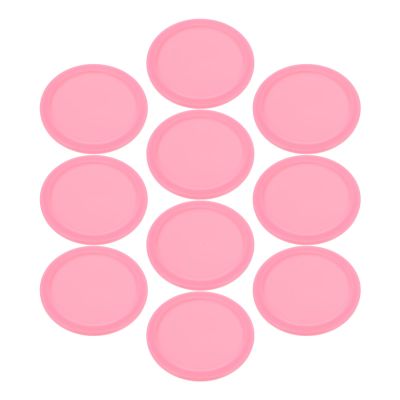 ibasenice 10pcs Replacement Ice Hockey Pucks for Table Games Pucks for Indoor Smooth Sliding Game Table Accessories for Family Fun