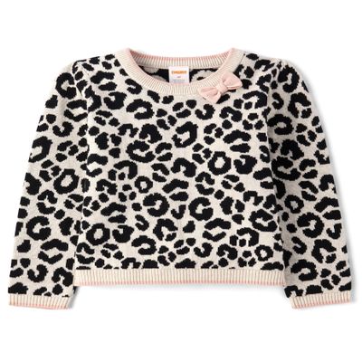 Gymboree,and Toddler Long Sleeve Sweaters,Leopard,12-18 Months