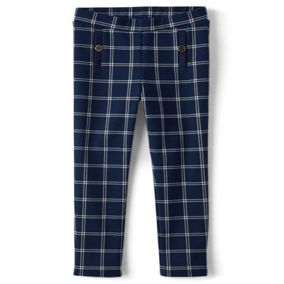 Gymboree,and Toddler Knit Jeggings,Tidal Plaid,6