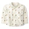 Gymboree,and Toddler Long Sleeve Button Up Shirts,Soft White Reindeer,2T view 1