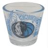 Logo Brands NBA Spirit 2oz Shot Glass, Full 360 Wrap Design (Dallas Mavericks) view 1