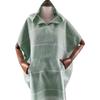 CHIMARIVA Hooded Beach Poncho, Handmade Personalized Turkish Cover Up, Customizable Unisex Surf Hoodie, Hooded Bath Towel for Adults, Quick Dry Cotton, Lightweight, Sand Proof Beachwear (Green) view 1