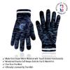 Ultra Game NBA Official Men's Super Soft Winter Beanie Knit Hat with Extra Warm Touch Screen Gloves, Memphis Grizzlies, Team Color, 1SIZE view 3