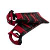 eBodyboarding Heel Pad+Fin Cinch Combo Pack-Red view 2