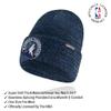 Ultra Game NBA Official Men's Super Soft Winter Beanie Knit Hat with Extra Warm Touch Screen Gloves, Minnesota Timberwolves, Team Color, 1SIZE view 2