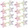 Amscan Multicolor Star-Shaped Luminous Glasses - 5" x 5" x 2" (Pack of 8), Fun Party Accessory for Special Occasions & Celebrations view 1