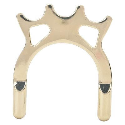 Miskall Billiard Bridge Head Holder, Pool Sticks Rests Head Copper Lightweight for Billiards Pool Cue Accessory Cosmetic Supplies (Metal high fork)