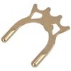 Miskall Billiard Bridge Head Holder, Pool Sticks Rests Head Copper Lightweight for Billiards Pool Cue Accessory Cosmetic Supplies (Metal high fork) view 3