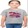 2T Oxford Toddler Distressed Loves Jesus & America Too USA July 4th Toddler T-Shirt view 1