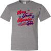 2T Oxford Toddler Distressed Loves Jesus & America Too USA July 4th Toddler T-Shirt view 3