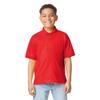 Gildan Youth DryBlend Short Sleeve Polo, Style G8800B, 3-Pack, Red, Large view 2