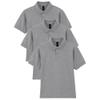 Gildan Youth DryBlend Short Sleeve Polo, Style G8800B, 3-Pack, Sport Grey, Large view 1