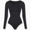 Amscan Black Long Sleeve Bodysuit - Women's L/XL (Pack of 1), Party Costume Essential for Cosplay, Everyday Casual Wear & More view 2