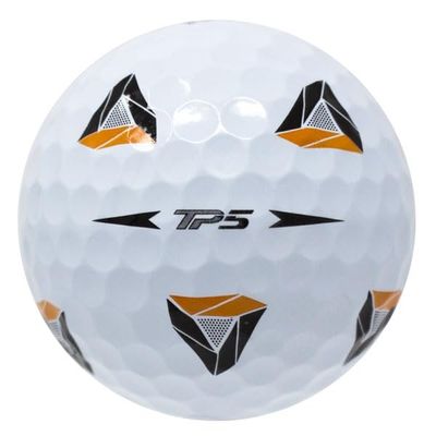 LostGolfBalls.com LostGolfBalls 24 Recycled & Used TP5 PIX TR Golf Balls, Good Condition, AAA Quality, White, 1.68" Size, 24 Count