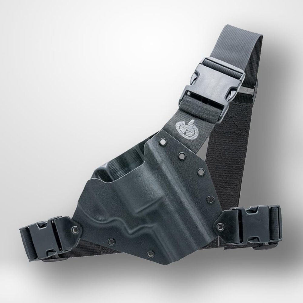 Kenai Chest Holster for a Smith & Wesson - Black (Model - L-Frame, Right)